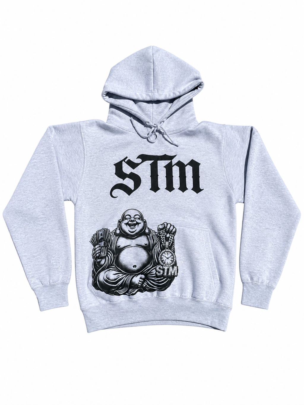 STM gray hoodie