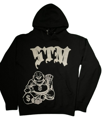 black STM hoodie