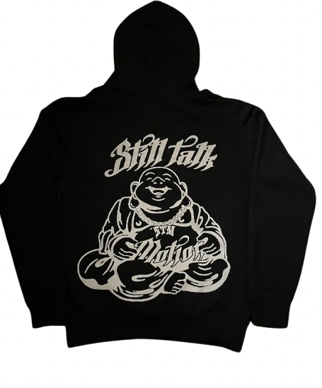 black STM hoodie